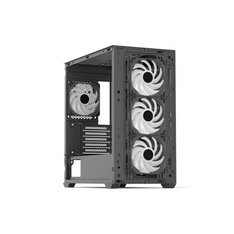 Корпус AeroCool D302A-G-BK-v1 Black (ACCS-DS04043.11) - Нулевой остаток (Feed)  - Нулевой остаток (Feed)