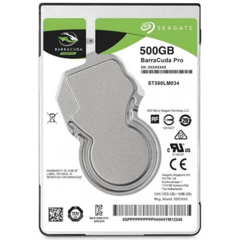 Жесткий диск для ноутбука 2.5" 500GB Seagate (# ST500LM034-FR #) - Внутренние HDD - Внутренние HDD