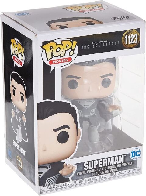 Фігурка Funko DC Justice League Superman фанко Ліга Справедливості Супермен чорний костюм 1123 - -