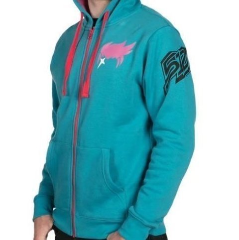 Кофта Реглан OVERWATCH Ultimate Zarya Zip-Up Hoodie (размер М) -   -  