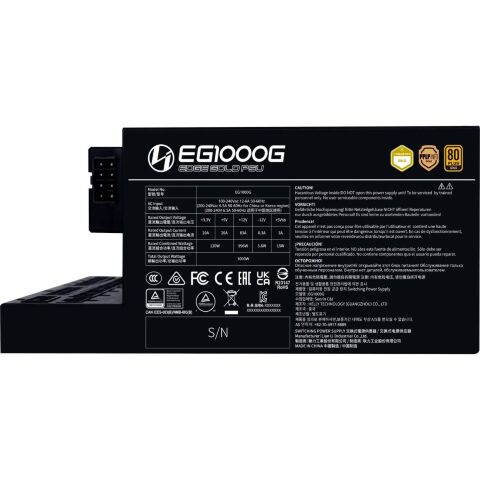 Блок питания Lian Li 1000W EDGE GOLD Black (G9P.EG1000G.BH00.EU) - Нулевой остаток (Feed)  - Нулевой остаток (Feed) 