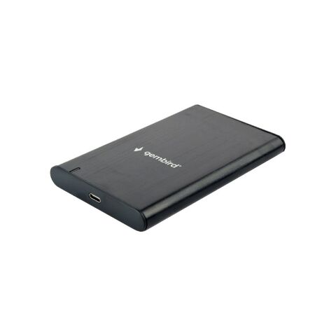 Карман внешний Gembird 2.5" USB3.1 alum black (EE2-U3S-6) - Нулевой остаток (Feed)  - Нулевой остаток (Feed) 