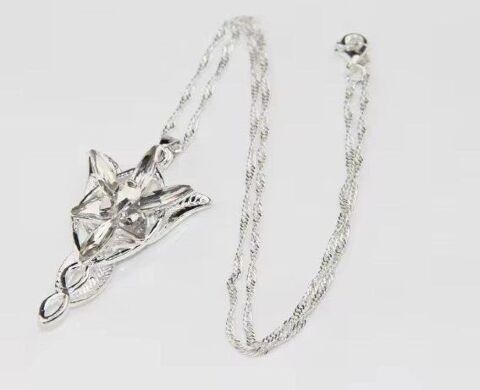 Медальйон Володар кілець Арвен Вечірня зірка LOTR Arwen Evenstar Necklace -   -  