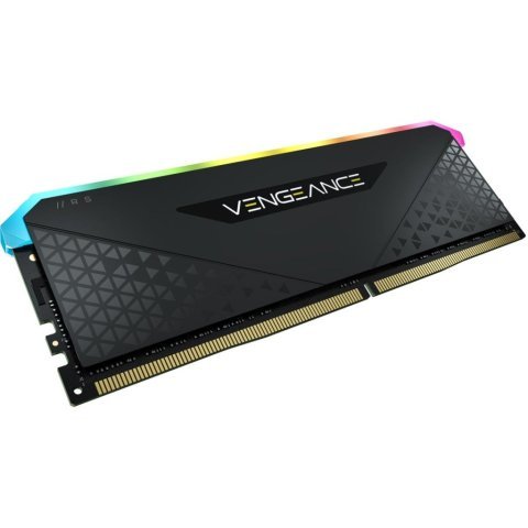 Модуль памяти для компьютера DDR4 16GB 3600 MHz Vengeance RGB RS Black Corsair (CMG16GX4M1D3600C18) - Нулевой остаток (Feed)  - Нулевой остаток (Feed) 