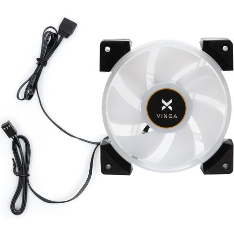 Кулер для корпуса Vinga RGB fan-09 - Нулевой остаток (Feed)  - Нулевой остаток (Feed) 