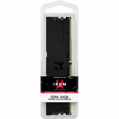 Модуль памяти для компьютера DDR4 16GB 3600 MHz Iridium Pro Deep Black Goodram (IRP-K3600D4V64L18/16G) - Нулевой остаток (Feed)  - Нулевой остаток (Feed)