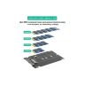 Конвертор Dynamode 2.5'' SATA to M.2 (NGFF) SSD 22*30mm, 22*42mm, 22*60mm, 22*80mm (S103-1N-P)