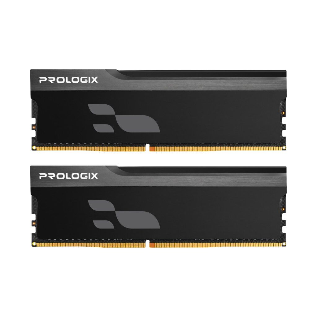Модуль памяти для компьютера DDR4 16GB (2x8GB) 3600 MHz Onyx Black Prologix (PRO16GB3600YB4K)