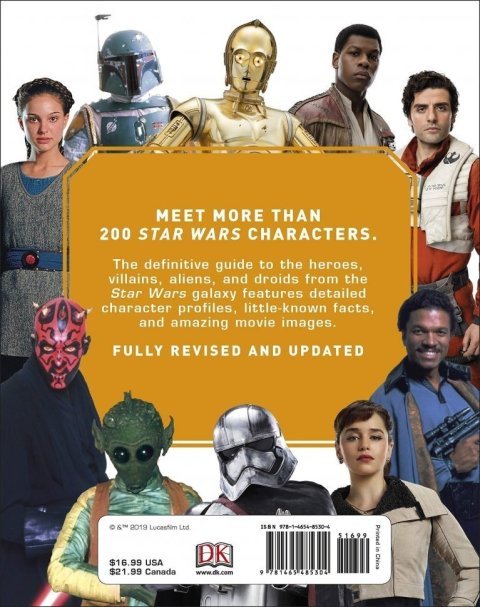 Книга Артбук Star Wars Character Encyclopedia New Edition Энциклопедия (Твёрдый переплёт) Eng - -