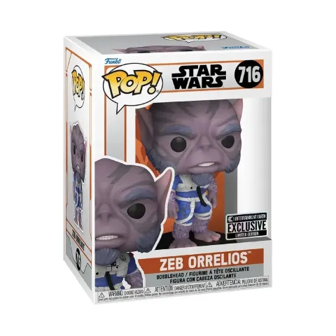 Фігурка Funko Star Wars: Zeb Orrelios фанко Зіркові війни Зеб Ореліус (Exclusive) 716 - -