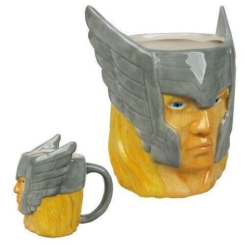 Чашка Avengers Thor Marvel Molded 16 oz. Mug - -