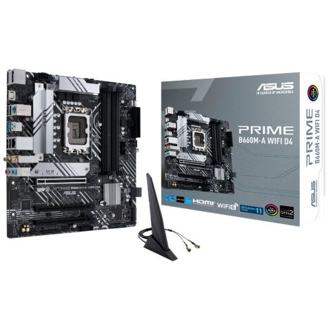 Материнская плата ASUS PRIME B660M-A WIFI D4 - Нулевой остаток (Feed)  - Нулевой остаток (Feed) 