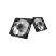 Кулер для корпуса ASUS TUF Gaming TR120 ARGB Reverse Triple Pack Black (90DA00D0-B09020) - Вентиляторы к корпусам  - Вентиляторы к корпусам 