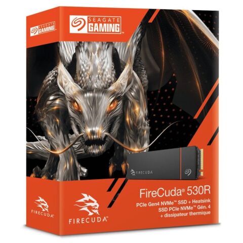 Накопитель SSD M.2 2280 1TB FireCuda 530R with Heatsink Seagate (ZP1000GM3A073) - Нулевой остаток (Feed) - Нулевой остаток (Feed)