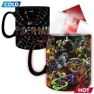 Чашка хамелеон Abystyle MARVEL Spider-Man Multiverse Ceramic Mug кружка Человек-паук 460 мл