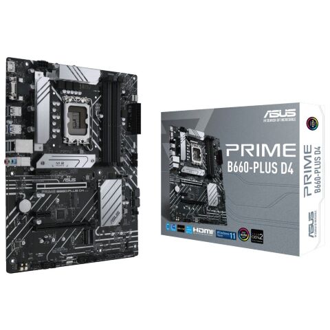 Материнская плата ASUS PRIME B660-PLUS D4 - Нулевой остаток (Feed) - Нулевой остаток (Feed)