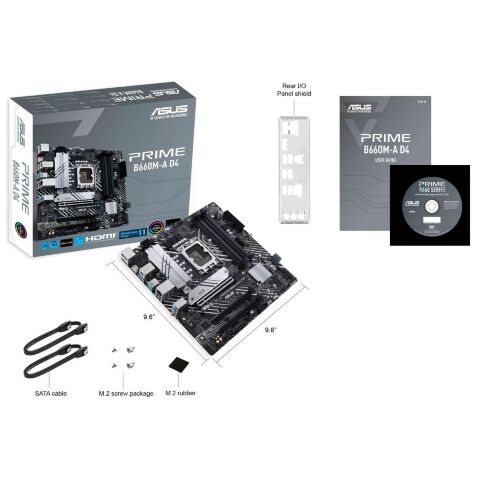 Материнская плата ASUS PRIME B660-PLUS D4 - Нулевой остаток (Feed) - Нулевой остаток (Feed)