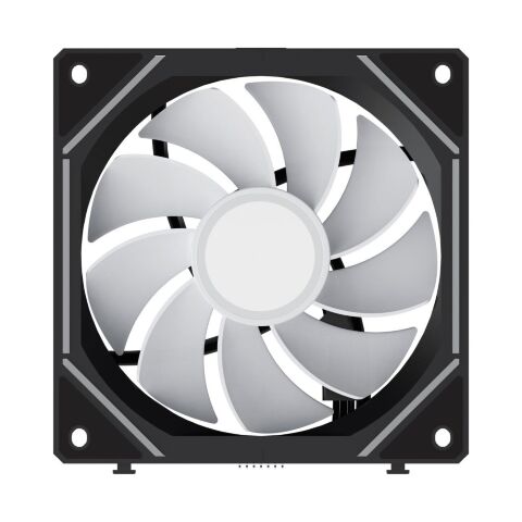 Кулер для корпуса OCYPUS GAMMA F12 UNI BK ARG (GAMMA-F12-BK3AM01U-GL) - Нулевой остаток (Feed)  - Нулевой остаток (Feed) 