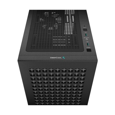 Корпус для ПК Deepcool CH370 Black (R-CH370-BKNAM1-G-1) - Нулевой остаток (Feed) - Нулевой остаток (Feed)
