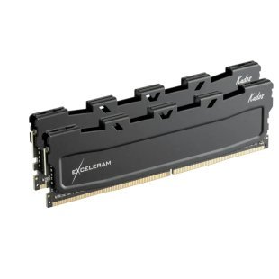 Модуль памяти для компьютера DDR5 32GB (2x16GB) 7200 MHz Black Kudos eXceleram (EK50320723646CD)
