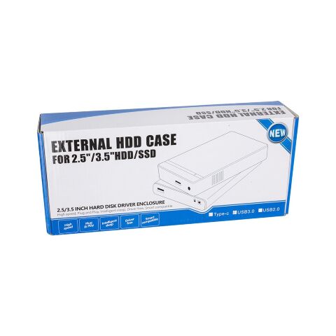 Карман внешний PowerPlant HDD 2.5" USB3.0 (HC380213) - Аксессуары к HDD - Аксессуары к HDD