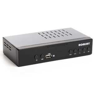 ТВ тюнер Romsat DVB-T2, металл (T7070HD)