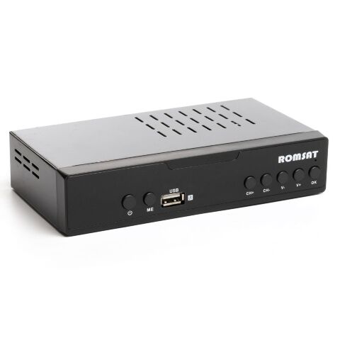 ТВ тюнер Romsat DVB-T2, металл (T7070HD) - TV-тюнеры  - TV-тюнеры 