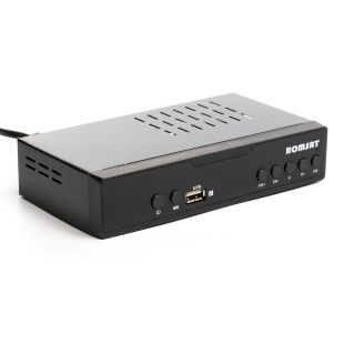 ТВ тюнер Romsat DVB-T2, металл (T7070HD)
