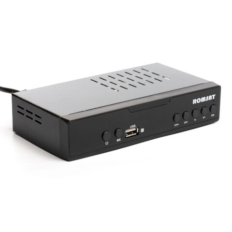 ТВ тюнер Romsat DVB-T2, металл (T7070HD) - TV-тюнеры  - TV-тюнеры 