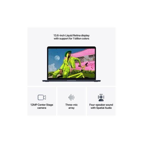 Ноутбук Apple MacBook Air 13 M5 A3449 Midnight (MDHG4UA/A) - Ноутбуки  - Ноутбуки 