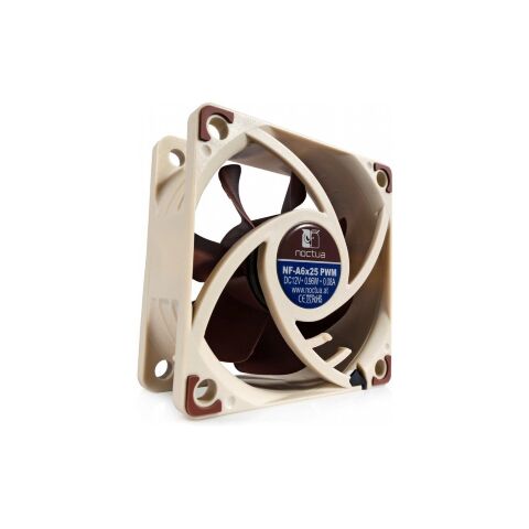 Кулер для корпуса Noctua NF-A6x25 PWM - Вентиляторы к корпусам - Вентиляторы к корпусам