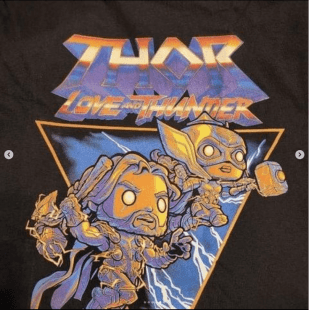 Футболка Funko Marvel Thor Love and Thunder Collector Corps T-Shirt фанко Тор (размер L)