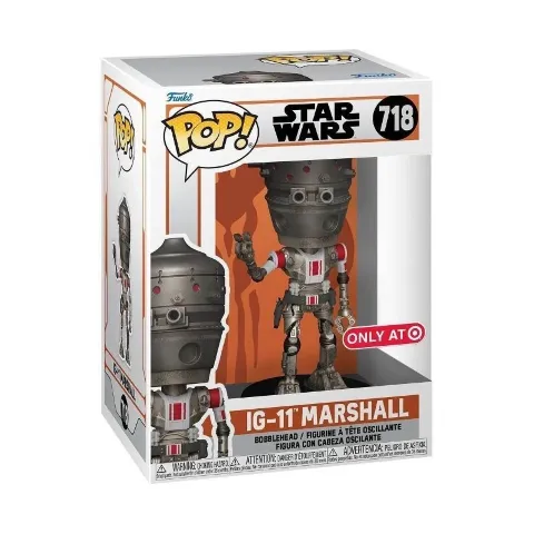 Фігурка Funko Star Wars: IG-11 Marshall фанко Зіркові війни (Exclusive) 718 - -