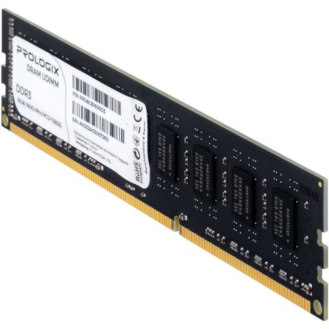 Модуль памяти для компьютера DDR3 8GB 1600 MHz Prologix (PRO8GB1600D3) - Нулевой остаток (Feed) - Нулевой остаток (Feed)