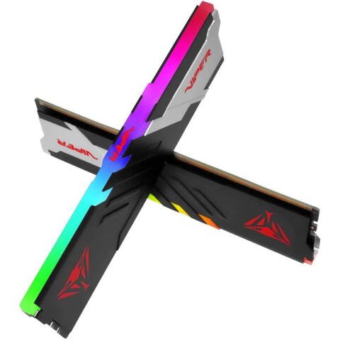 Модуль памяти для компьютера DDR5 64GB (2x32GB) 6000 MHz Viper Venom RGB Patriot (PVVR564G600C36K) - Модули памяти для компьютера  - Модули памяти для компьютера 