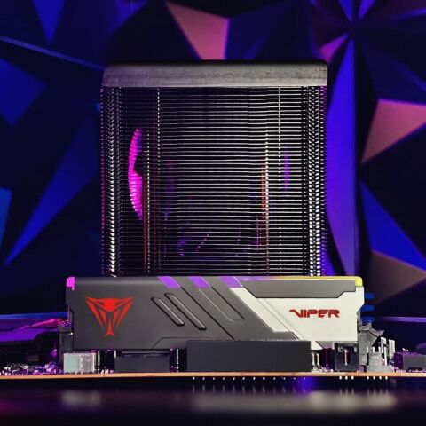Модуль памяти для компьютера DDR5 64GB (2x32GB) 6000 MHz Viper Venom RGB Patriot (PVVR564G600C36K) - Модули памяти для компьютера  - Модули памяти для компьютера 