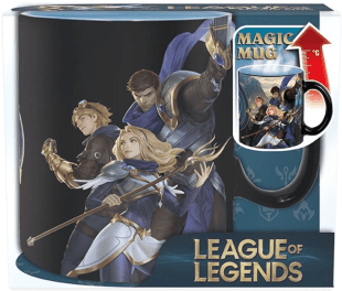 Чашка хамелеон ABYstyle League Of Legends Group кружка Лига Легенд (ЛОЛ) 460 мл.