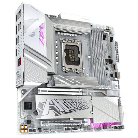 Материнская плата GIGABYTE Z890M AORUS ELITE WIFI7 ICE - Системные (материнские) платы  - Системные (материнские) платы 