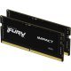 Модуль памяти для ноутбука SoDIMM DDR5 64GB (2x32GB) 5600 MHz FURY Impact Kingston Fury (ex.HyperX) (KF556S40IBK2-64) - Нулевой остаток (Feed)  - Нулевой остаток (Feed) 