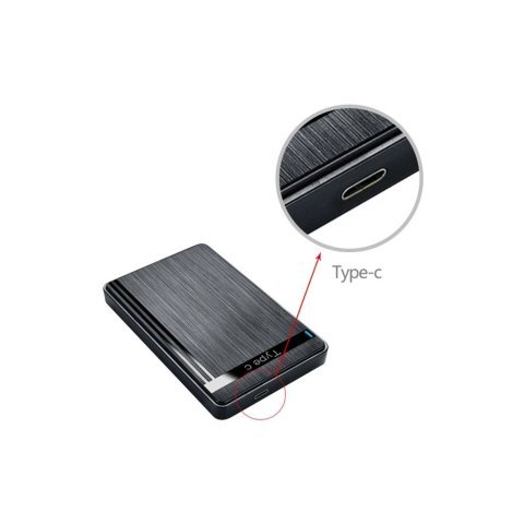 Карман внешний Dynamode 2.5" SATA/SSD HDD - USB 3.1 Type-C (DM-CAD-25317C) - Аксессуары к HDD  - Аксессуары к HDD 