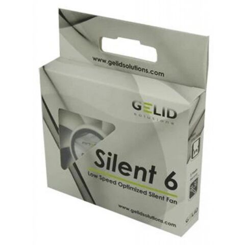 Кулер для корпуса Gelid Solutions Silent 6 60 mm (FN-SX06-32) - Вентиляторы к корпусам  - Вентиляторы к корпусам 