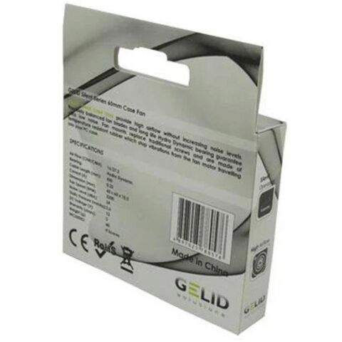 Кулер для корпуса Gelid Solutions Silent 6 60 mm (FN-SX06-32) - Вентиляторы к корпусам  - Вентиляторы к корпусам 