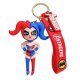 Брелок подвеска на рюкзак DC Super Hero Harley Quinn 3D Keychain Харли Квинн -   -  