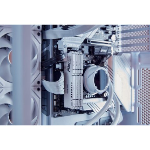 Модуль памяти для компьютера DDR5 32GB 6000 MHz Beast EXPO White Kingston Fury (ex.HyperX) (KF560C36BWE-32) - Нулевой остаток (Feed) - Нулевой остаток (Feed)