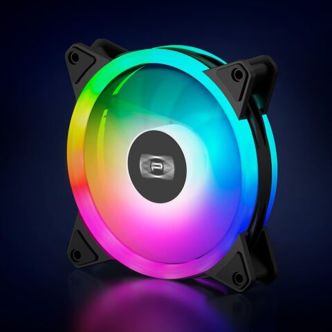 Кулер для корпуса PcCooler F3 T120 ARGB Black - Нулевой остаток (Feed) - Нулевой остаток (Feed)