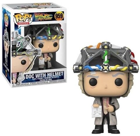 Фігурка Funko Back to The Future: Doc with Helmet фанко Назад у майбутнє Док у шоломі 959 - -