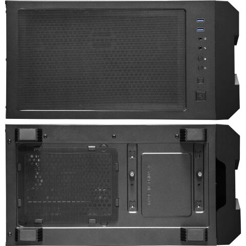 Корпус для ПК Chieftec Gaming Hunter Tempered Glass Edition (GS-01B-OP) - Корпуса  - Корпуса 