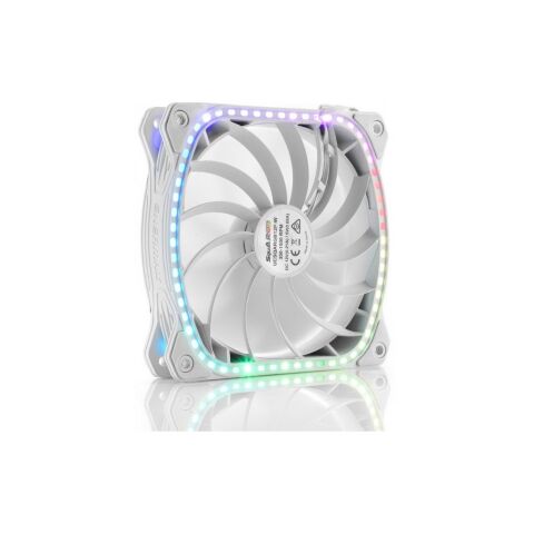 Кулер для корпуса Enermax SQUA RGB WHITE 3x 120 mm (3 PACK) (UCSQARGB12P-W-BP3) - Нулевой остаток (Feed)  - Нулевой остаток (Feed) 