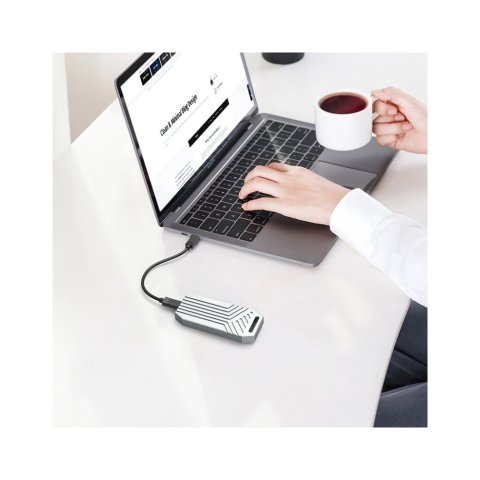 Карман внешний Maiwo M.2 SSD NVMe 2280 ч-з USB4.0 Type-C 40Gbps (K1695) - Нулевой остаток (Feed) - Нулевой остаток (Feed)