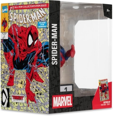 Фигурка McFarlane Marvel Spider-Man Figure Марвел Человек паук 20 см. - -